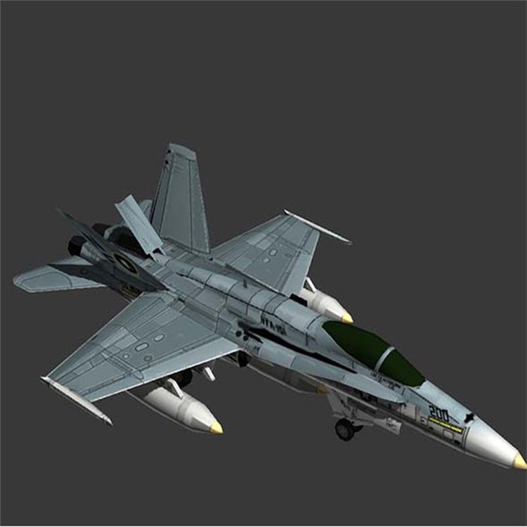 隆化3D舰载战斗机模型